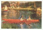 Boating on the Seine